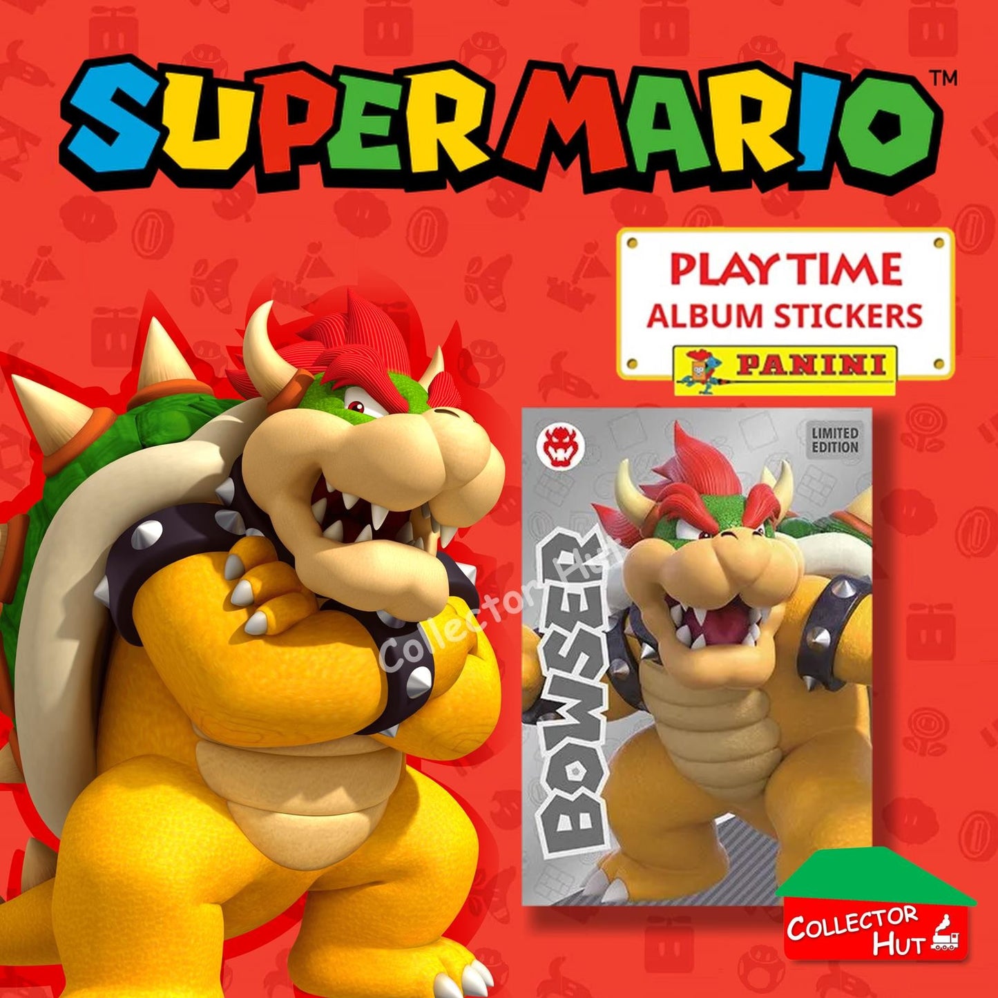 Panini Super Mario Playtime Limited Edition Cards & Parallel Stickers