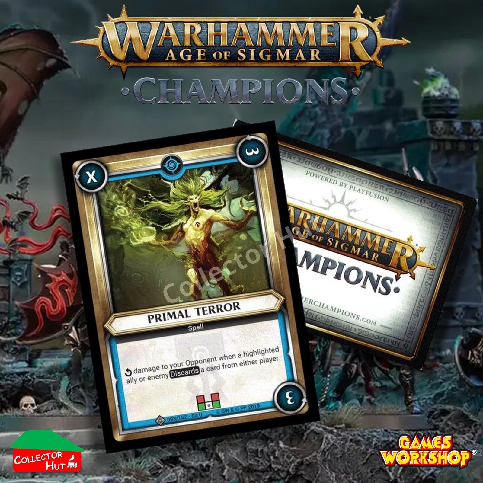 Warhammer Age of Sigmar: Champions Wave 3 SAVAGERY FOIL Cards CHOOSE SINGLES