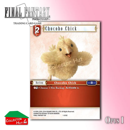 Final Fantasy Trading Card Game OPUS I Singles You Choose