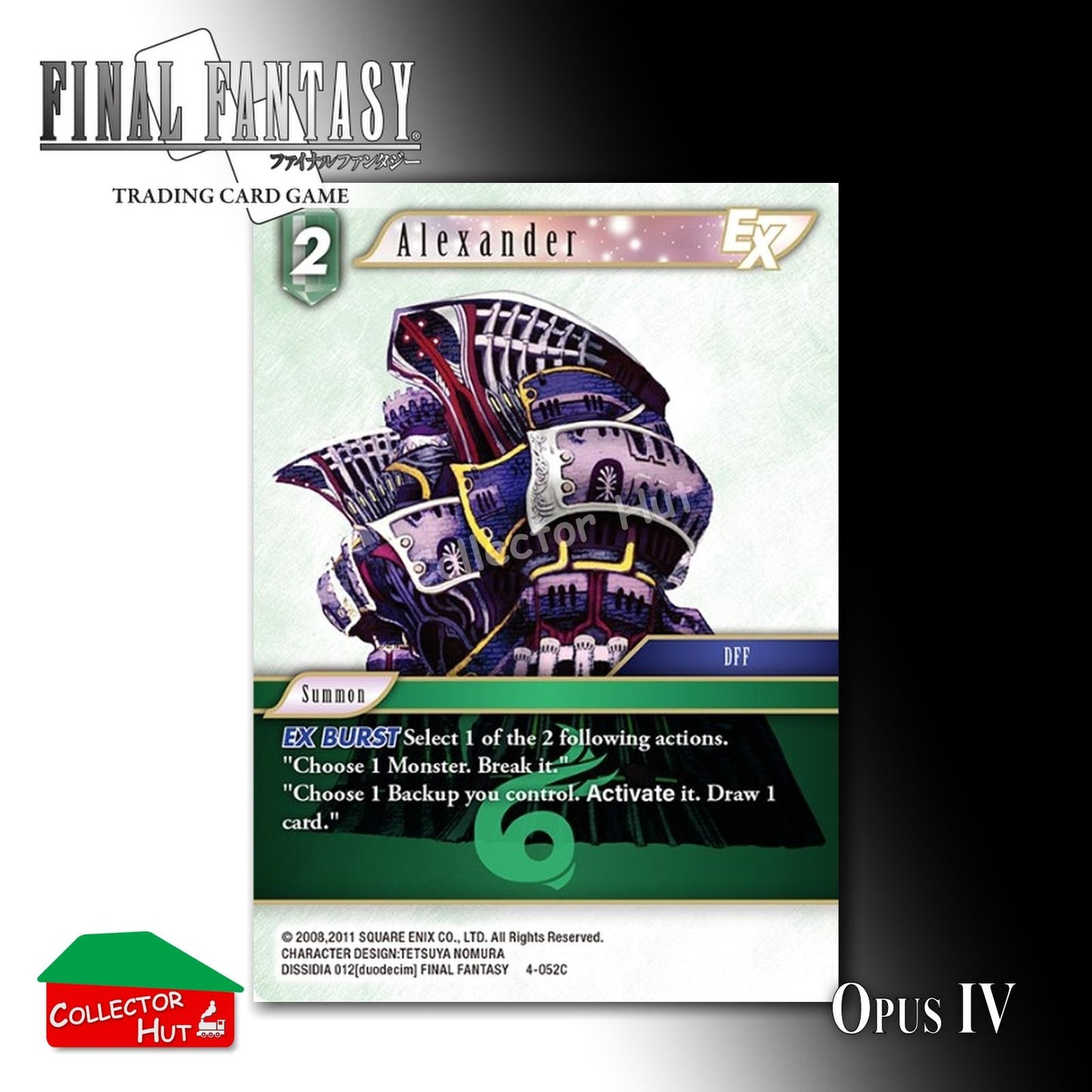 Final Fantasy Trading Card Game OPUS IV 4 Singles You Choose