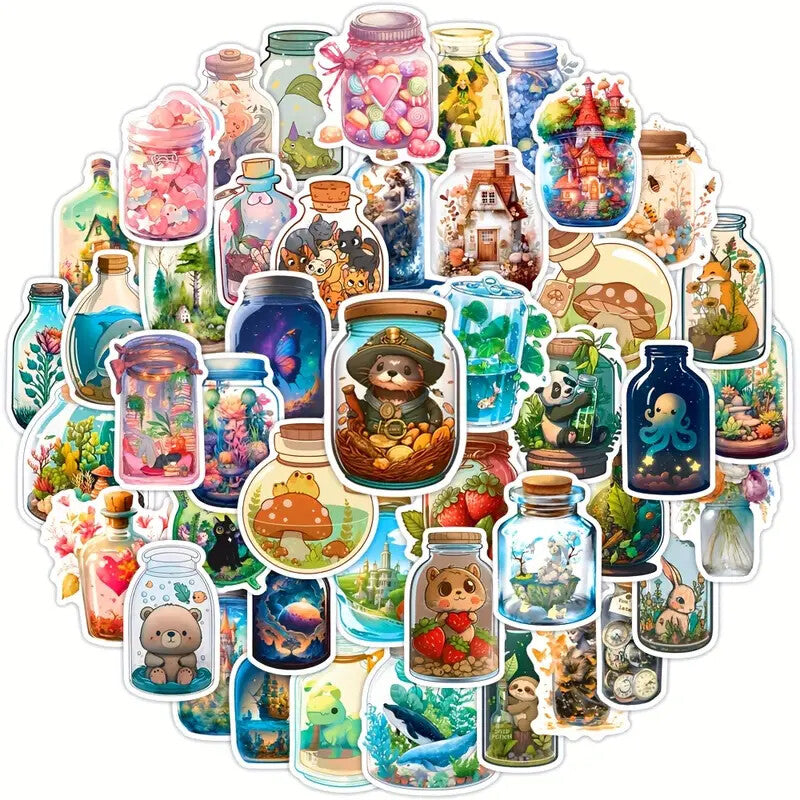 Awesome Stickers Novelty Anime Cartoon Animals Artistic 100's to Choose From