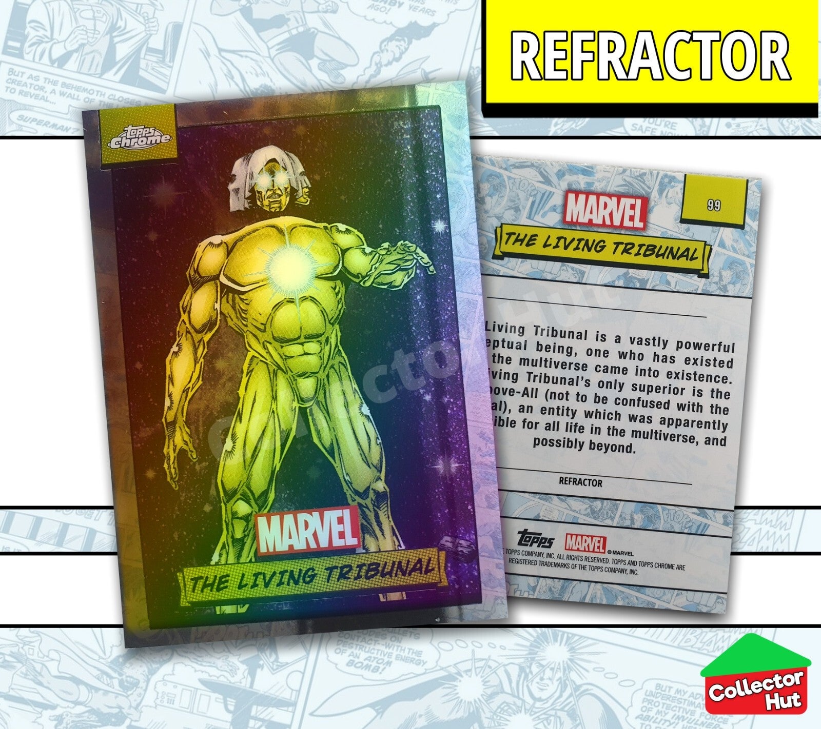 Marvel Topps Chrome 2024 REFRACTOR Card Collection YOU CHOOSE