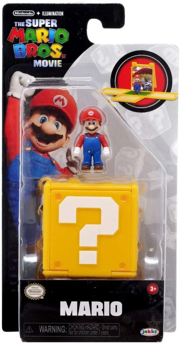 The Super Mario Bros Movie 3cm Mini Figures with Mystery Box