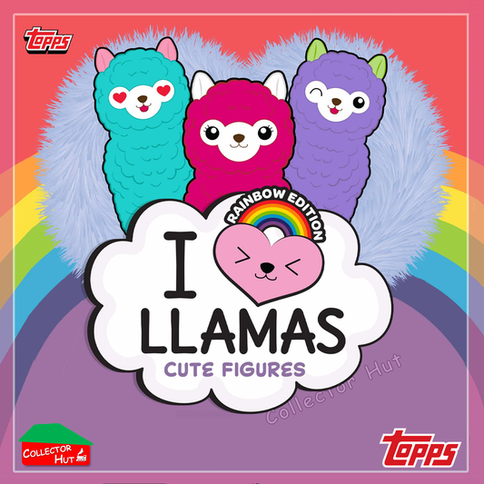 Topps I Love Llamas RAINBOW EDITION Cute Blind Bag Mini Figures