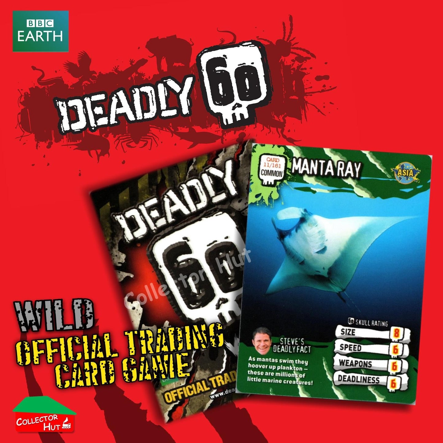 CBBC Deadly 60 WILD Trading Cards  Choose Your Cards