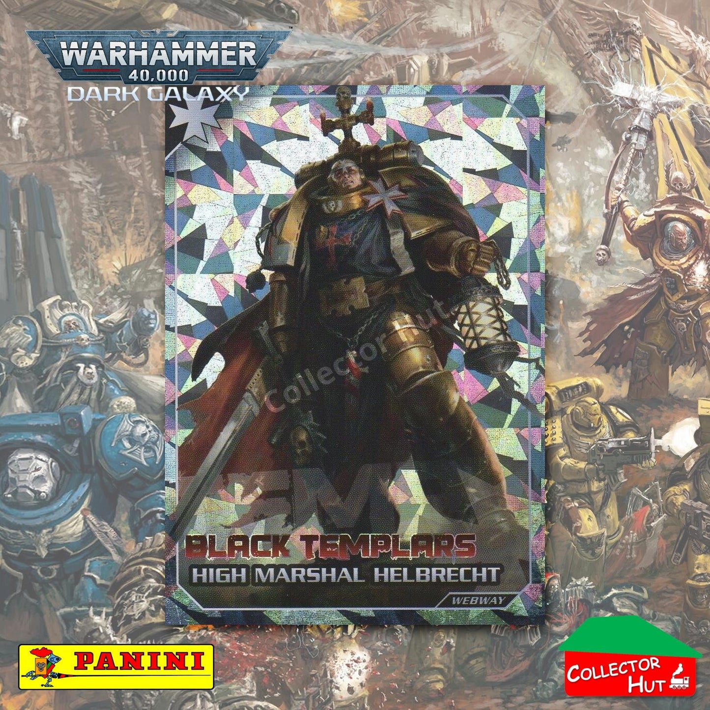 PANINI Warhammer 40,000 Dark Galaxy Webway Inferno Adamantium Limited FOIL Cards