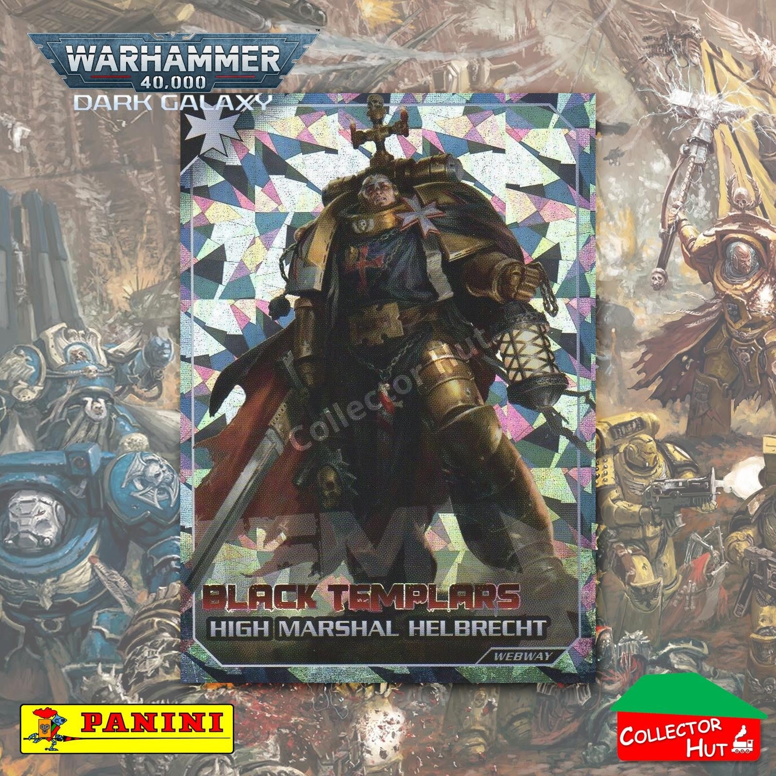 PANINI Warhammer 40,000 Dark Galaxy Webway Inferno Adamantium Limited FOIL Cards