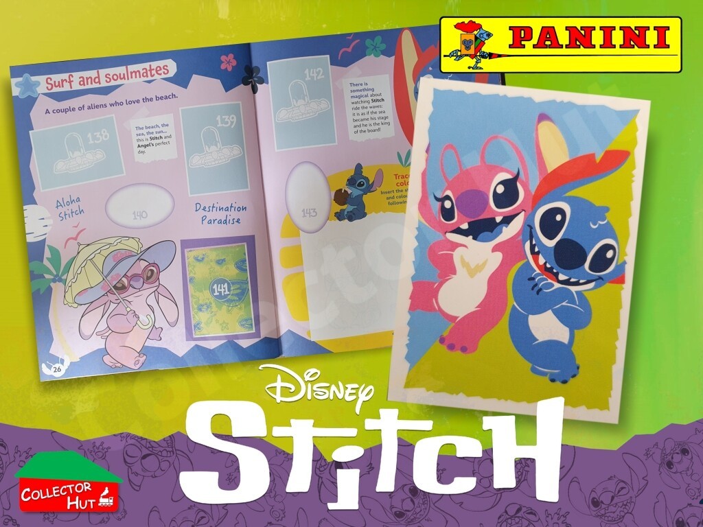 Panini Disney Stitch Single Stickers Lilo & Stitch 2024