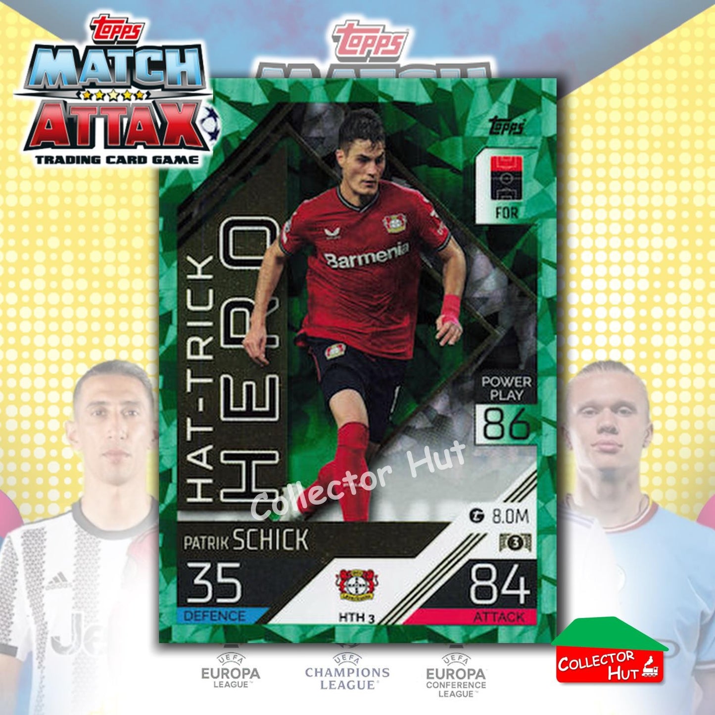 Topps Match Attax Extra 2022/23 Parallel CRYSTAL & EMERALD Cards YOU CHOOSE