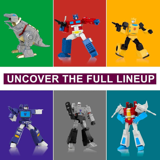 Transformers G1 Mini Action Figure Model Kit 6 Pack Combo Set Yolopark