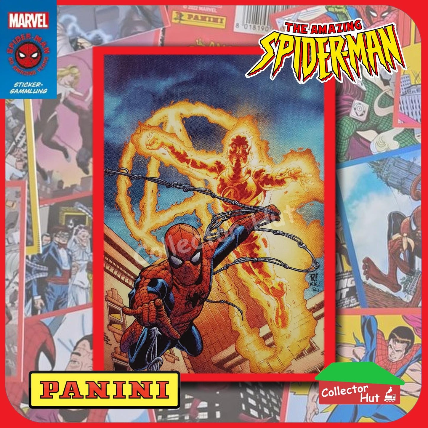 Panini The Amazing Spider-Man 60th Anniversary Sticker Collection Singles
