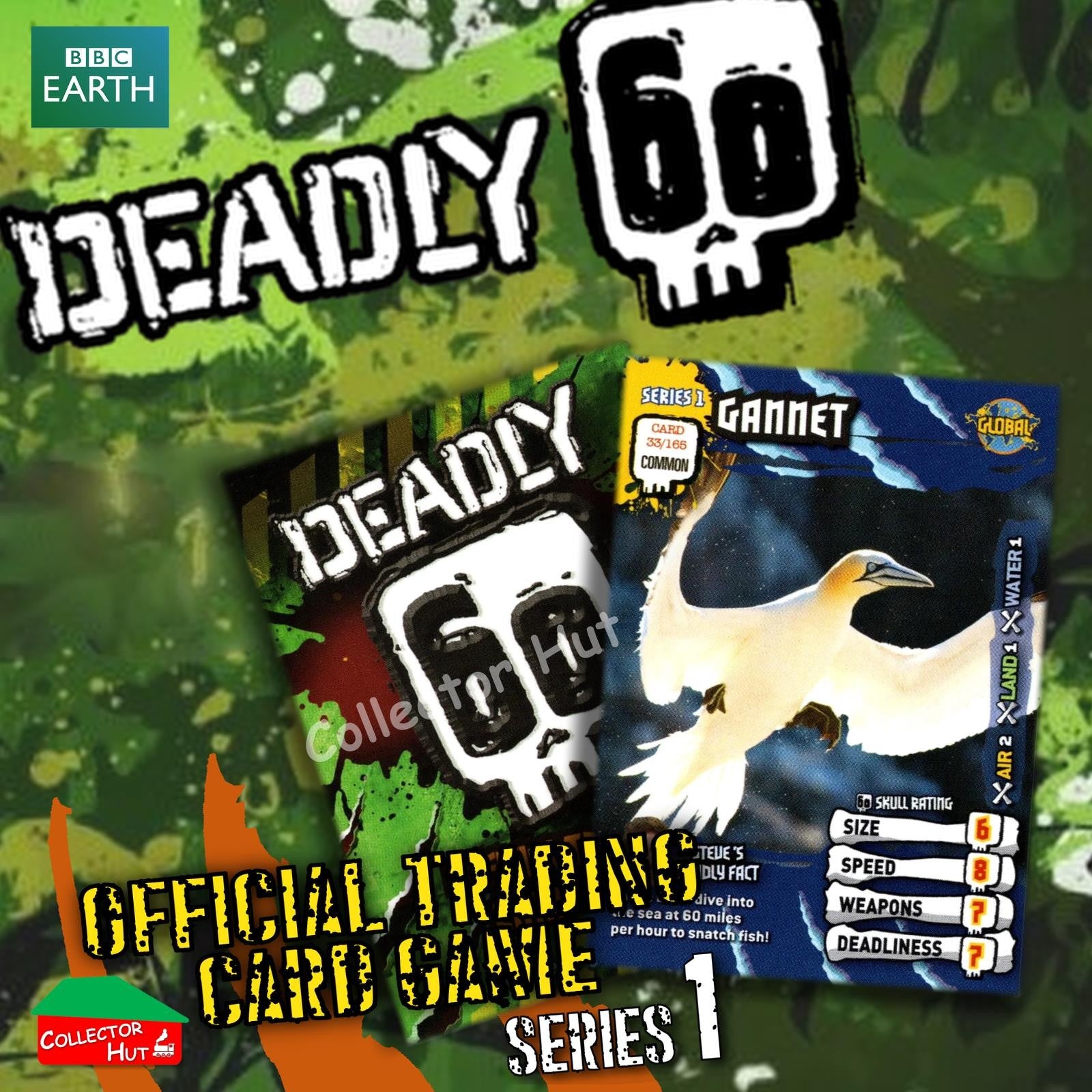 CBBC Deadly 60 Season 1 + 2 Trading Cards  Choose Your Cards