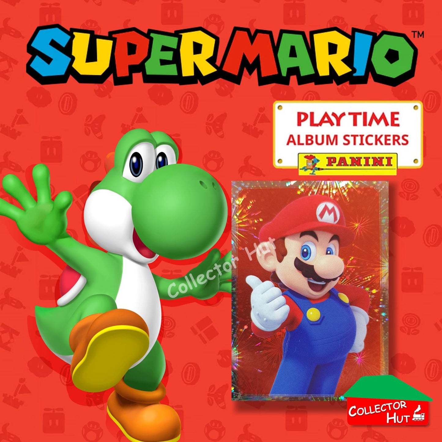 Panini Super Mario Playtime Sticker Collection Singles
