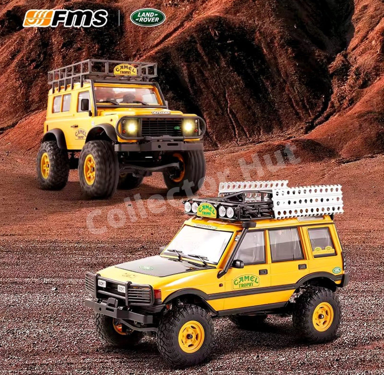FMS FCX24M Land Rover 1:24 Rock Crawler Camel Trophy Edtion LICENSED