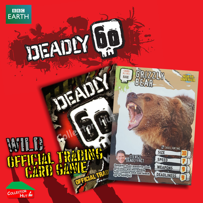 CBBC Deadly 60 Season 1, 2 & Wild FOIL RARE LIMITED Trading Cards