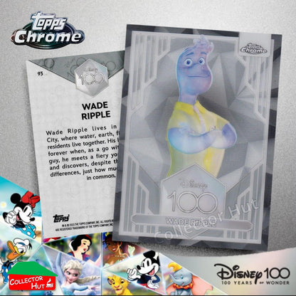 Disney 100 Topps Chrome 2023 Base Cards 1-100 Pick Singles to Complete Your Set