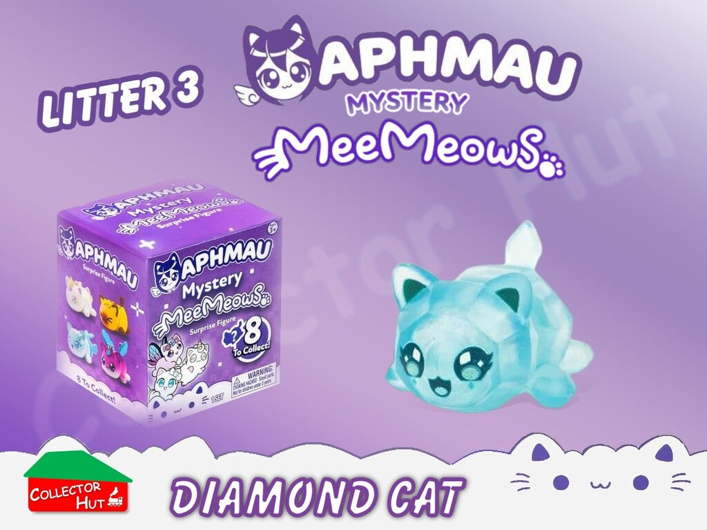 Aphmau MeeMeows Mystery Figures Litters 1, 2 & 3 Blind Boxes (Identified)