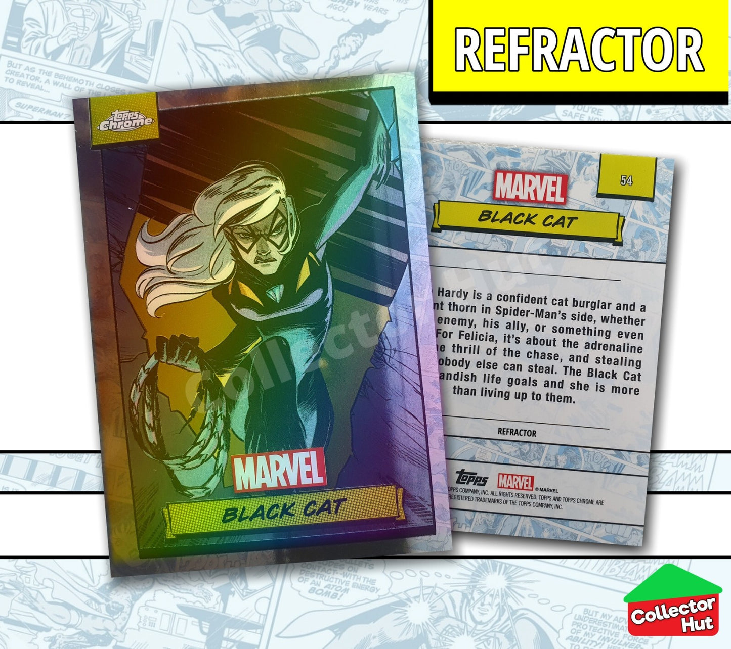 Marvel Topps Chrome 2024 REFRACTOR Card Collection YOU CHOOSE