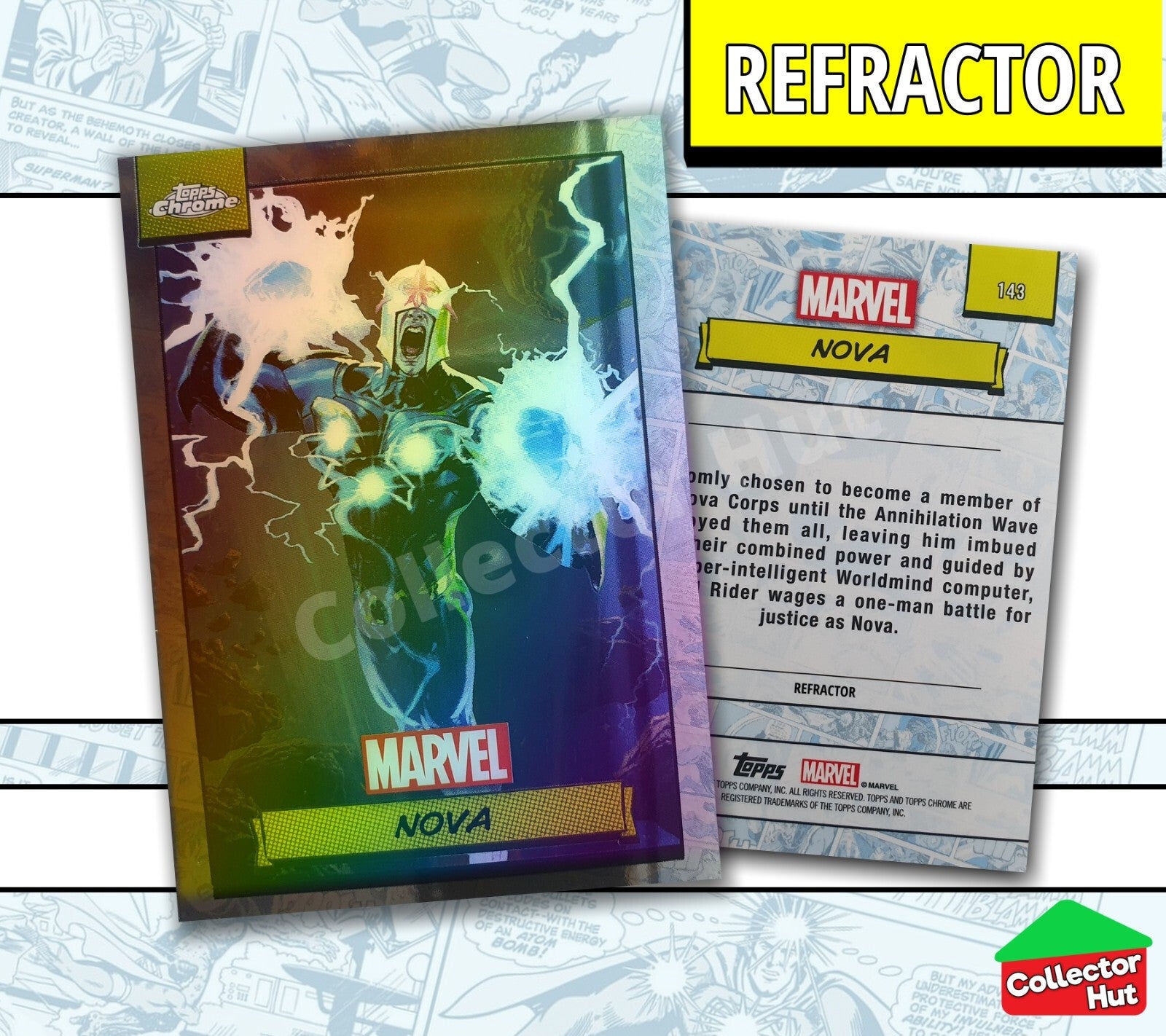 Marvel Topps Chrome 2024 REFRACTOR Card Collection YOU CHOOSE