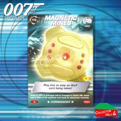 James Bond 007 Commander Spy Cards BASE COMMON YOU CHOOSE