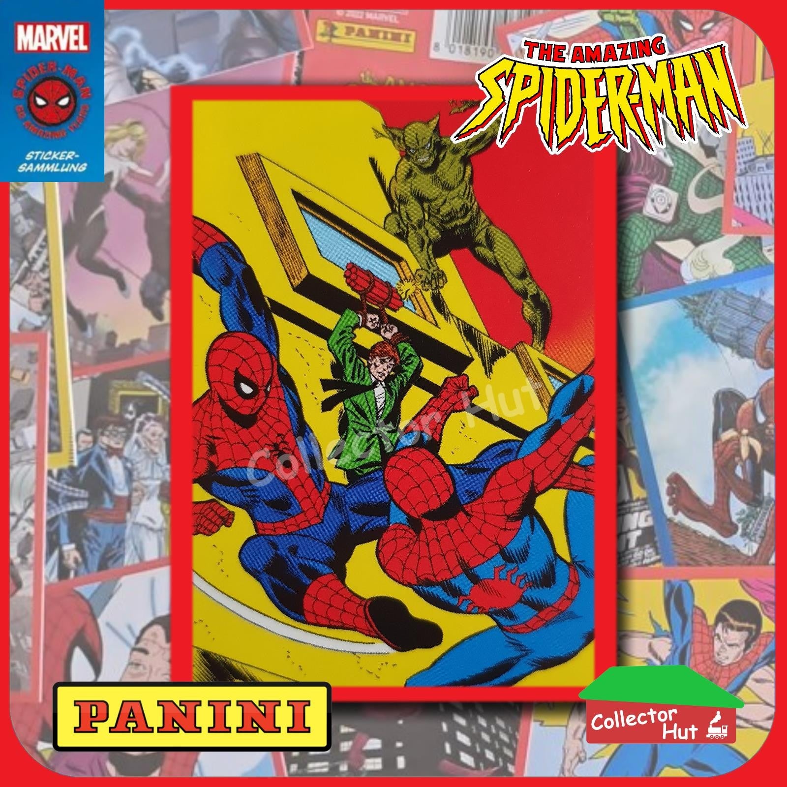 Panini The Amazing Spider-Man 60th Anniversary Sticker Collection Singles
