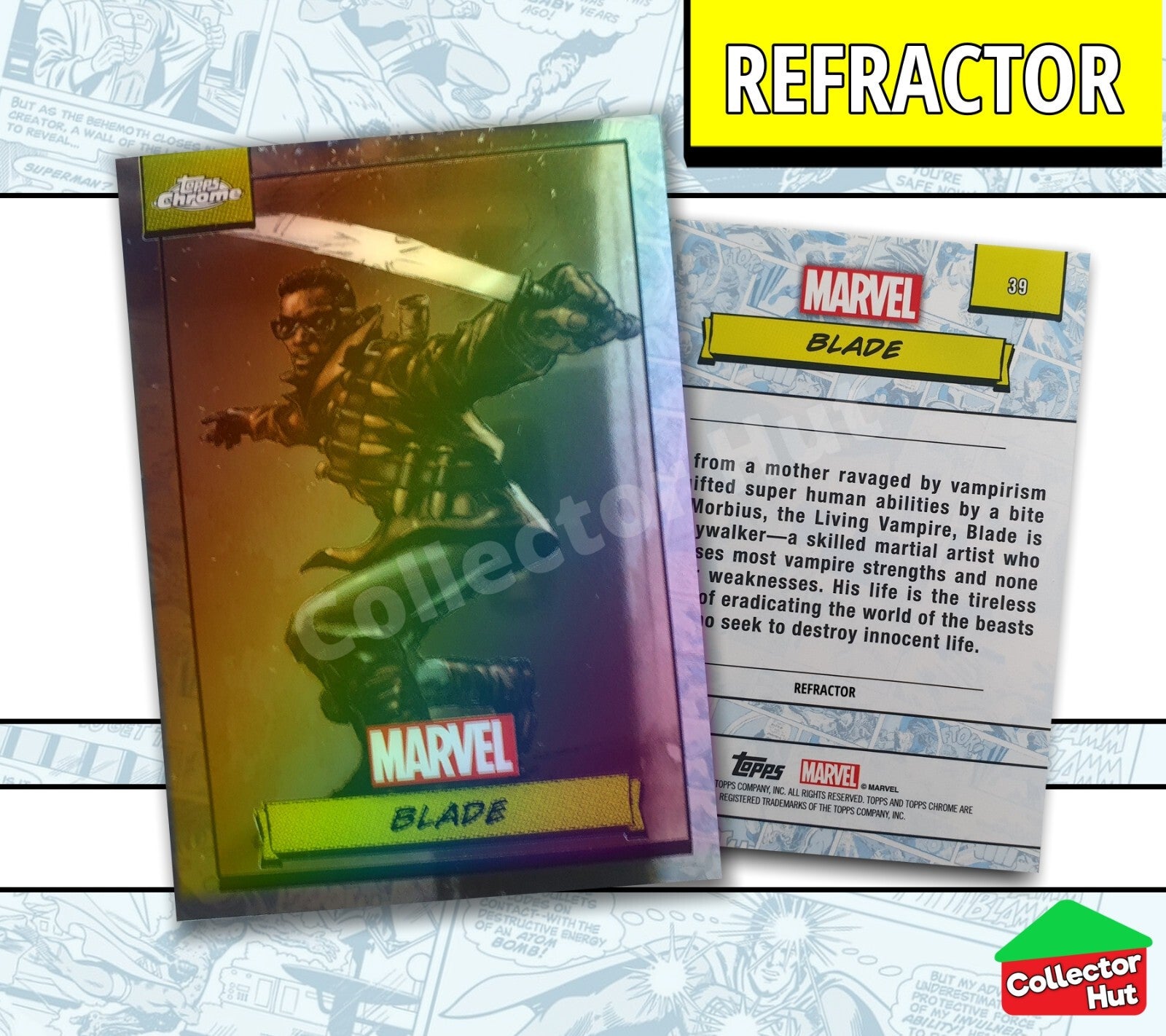 Marvel Topps Chrome 2024 REFRACTOR Card Collection YOU CHOOSE