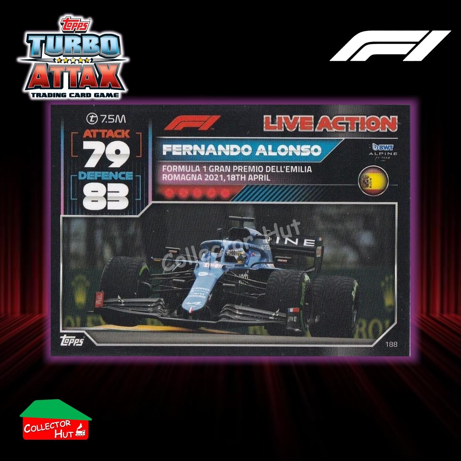 Topps Turbo Attax Formula 1 F1 2022 #136-279 Base Cards YOU CHOOSE