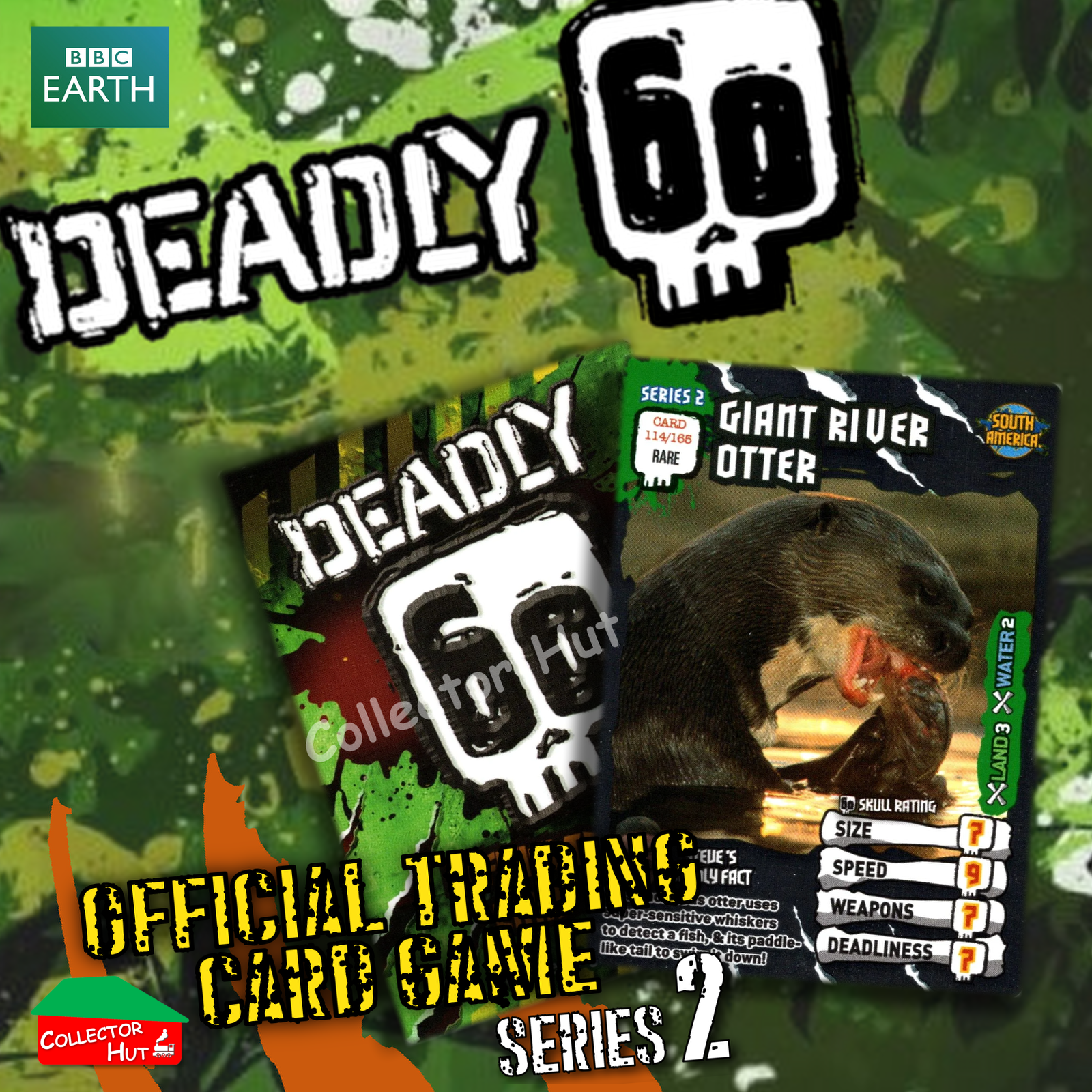CBBC Deadly 60 Season 1, 2 & Wild FOIL RARE LIMITED Trading Cards