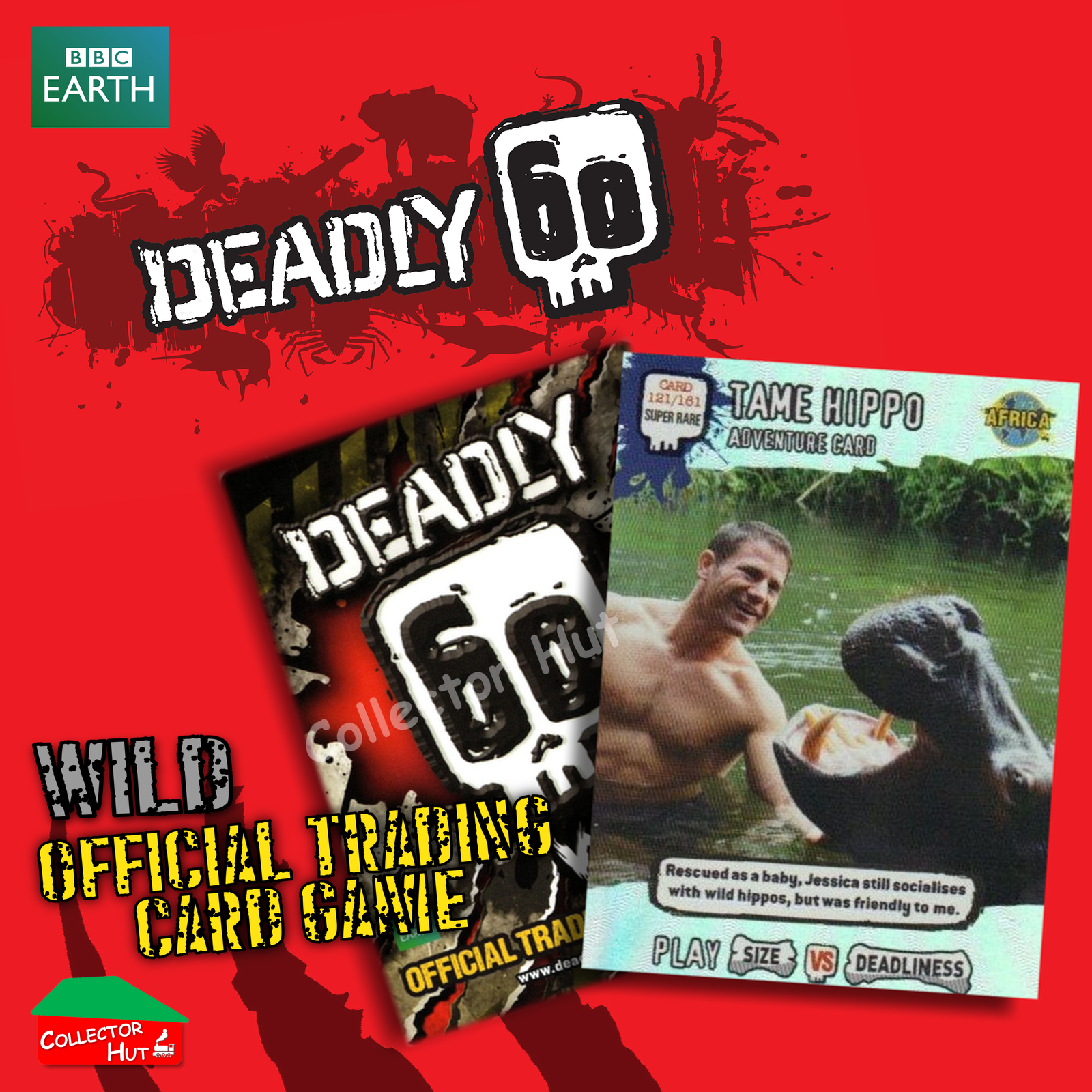 CBBC Deadly 60 Season 1, 2 & Wild FOIL RARE LIMITED Trading Cards