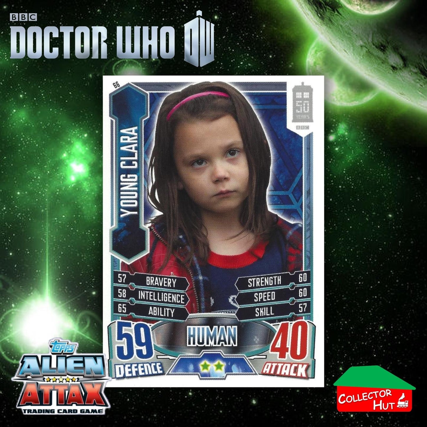 Topps Doctor Who Alien Attax 50th Anniversary Edition Companion Timeless Cards