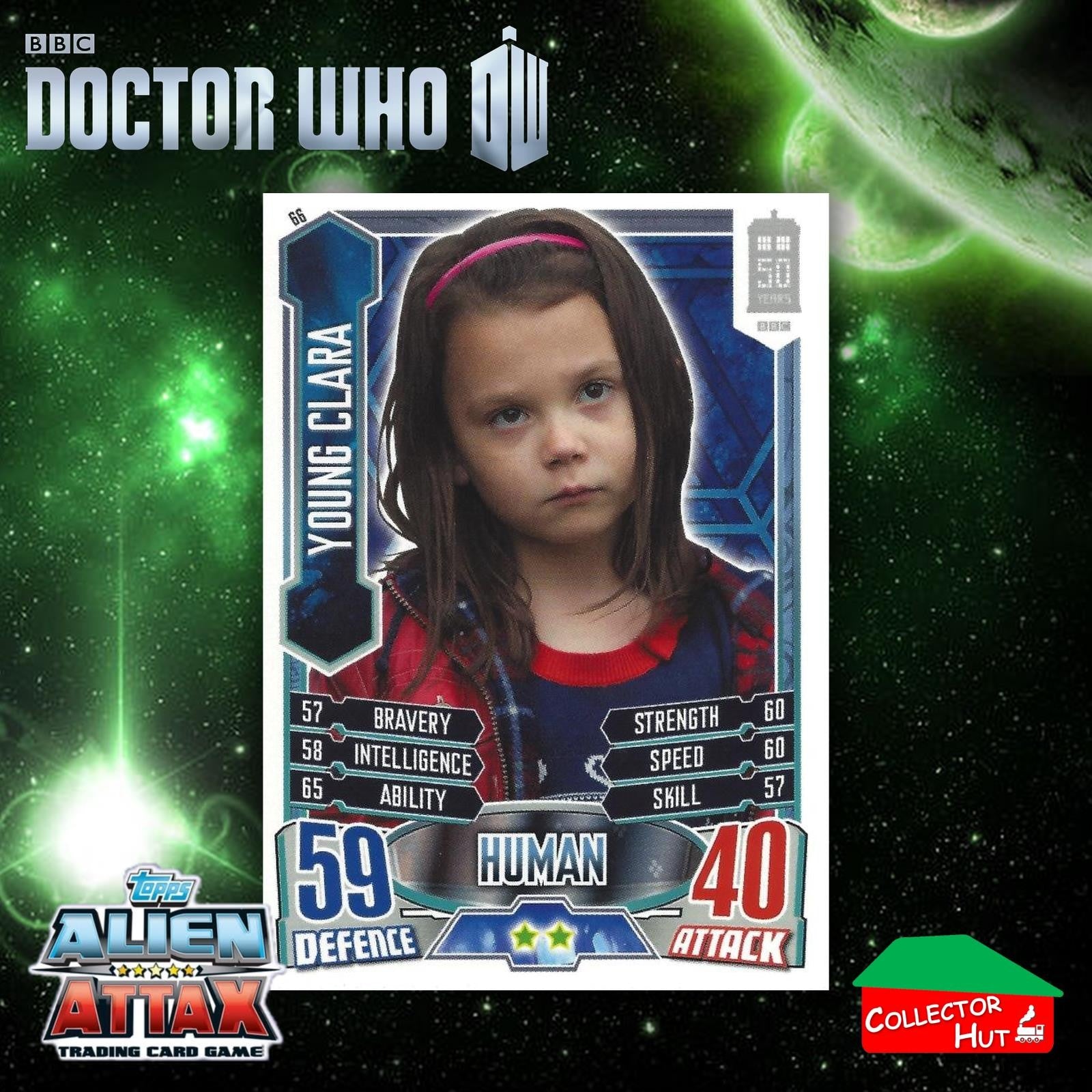 Topps Doctor Who Alien Attax 50th Anniversary Edition Companion Timeless Cards