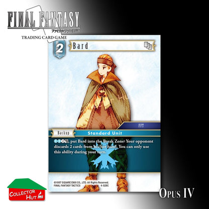 Final Fantasy Trading Card Game OPUS IV 4 FOIL CARDS You Choose