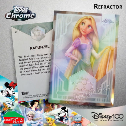 Disney 100 Topps Chrome 2023 REFRACTOR Cards 1-100 Pick Singles