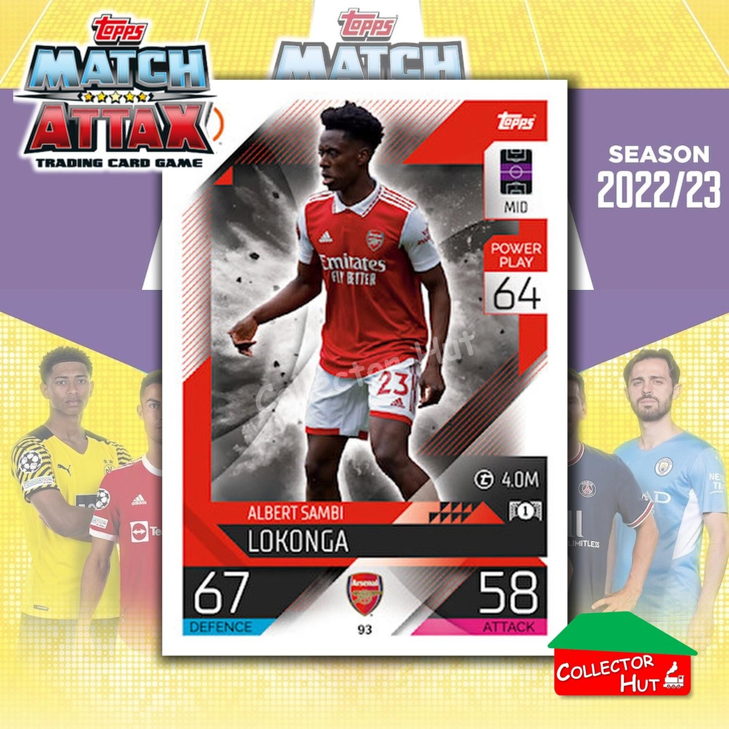 Topps Match Attax Europa Champions League 2022/23 TCG Trading Cards Base 1-189
