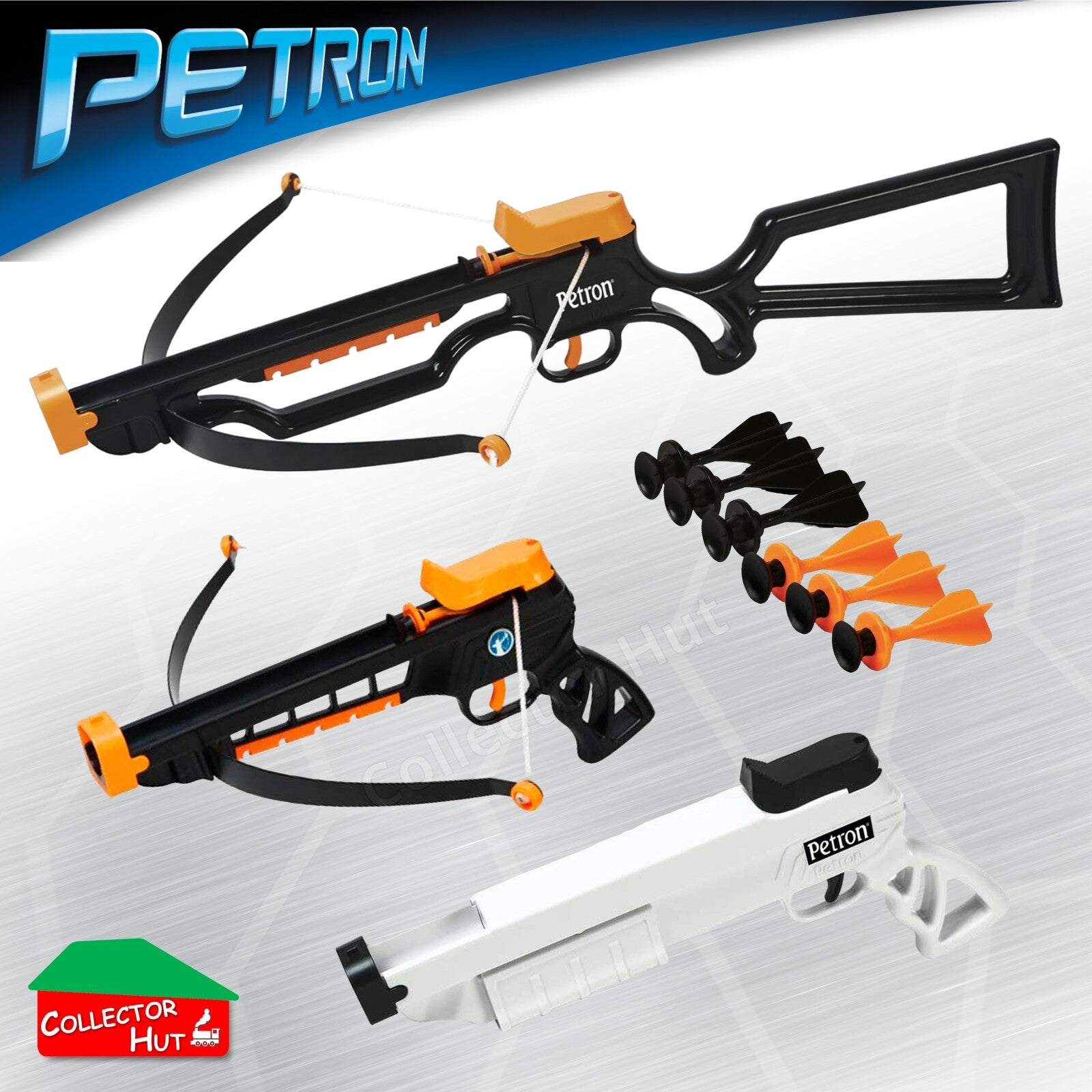 Petron Stealth Suck Dart Range Bow Rifle Pistol