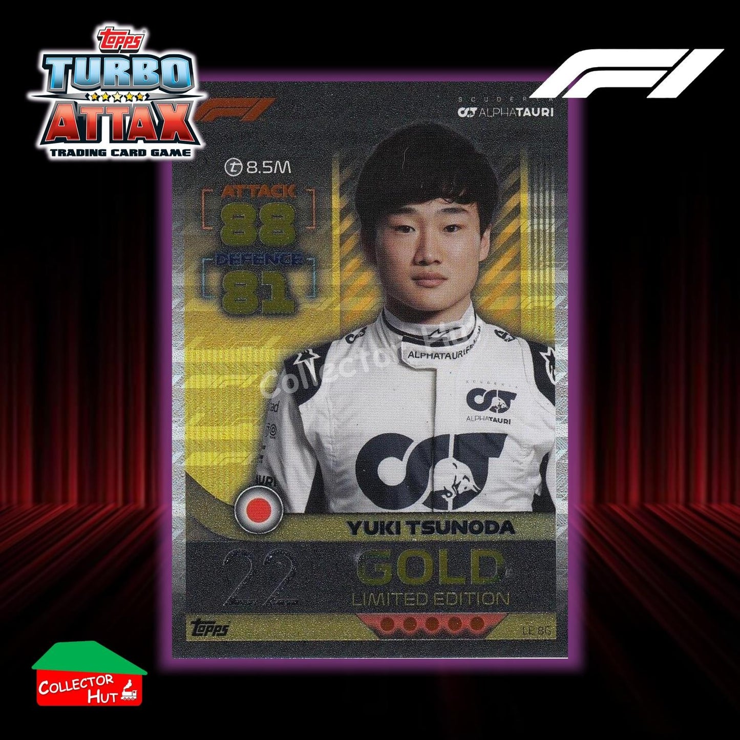 Topps Turbo Attax Formula 1 F1 2022 Limited Edition, 100 Club & Foil Cards