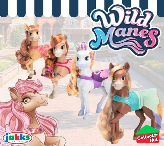 Wild Manes Horse Doll Play Sets from Jakks
