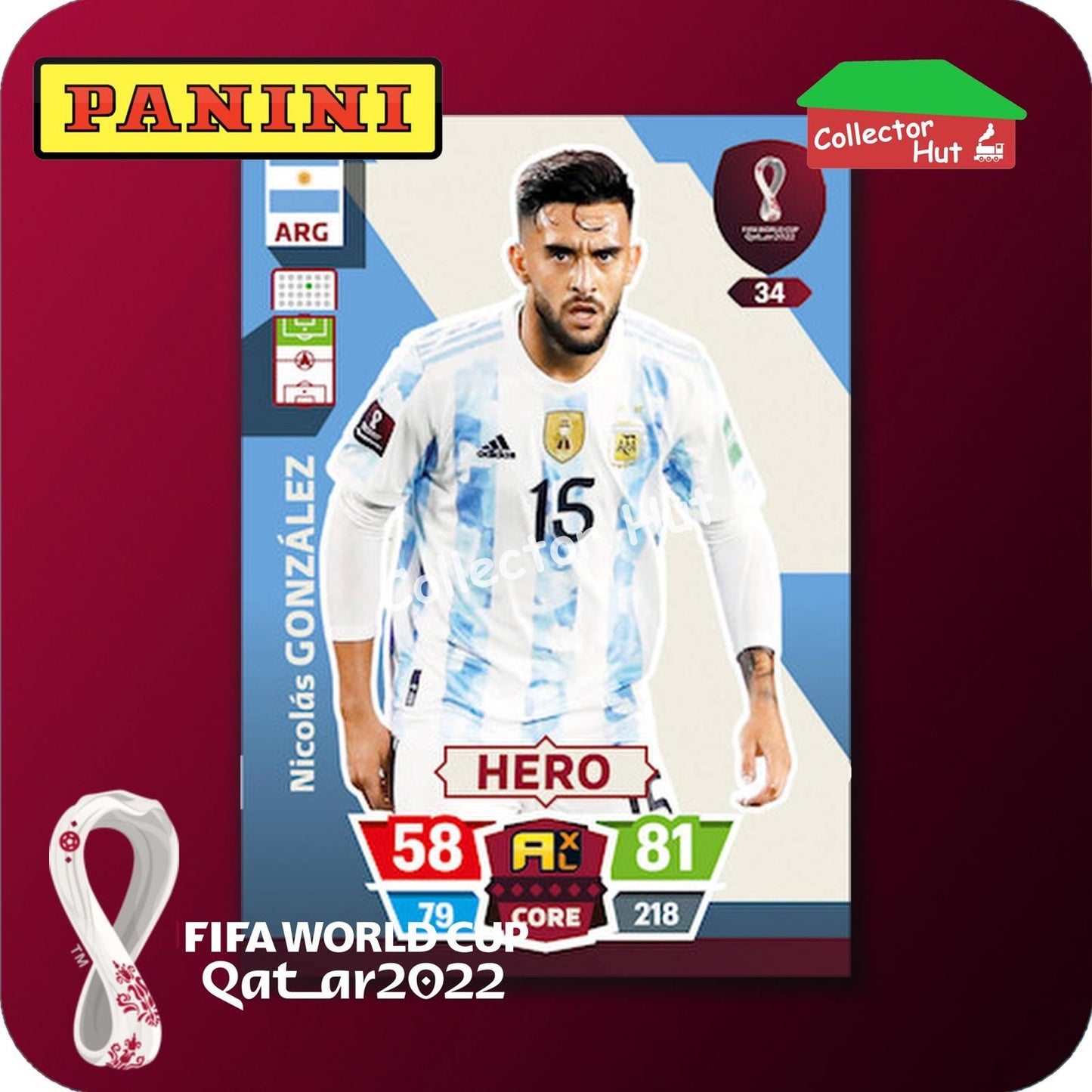 Panini Adrenalyn XL Qatar World Cup 2022 Trading Cards BASE SET #28-144