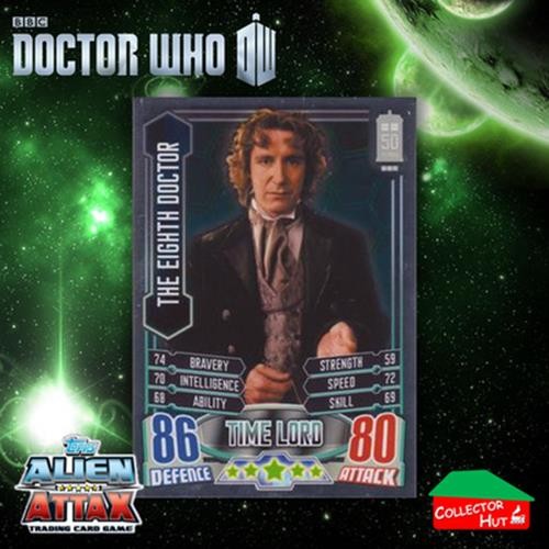 Topps Dr Who Alien Attax 50th Anniversary Edition RARE Limited & Companion Cards