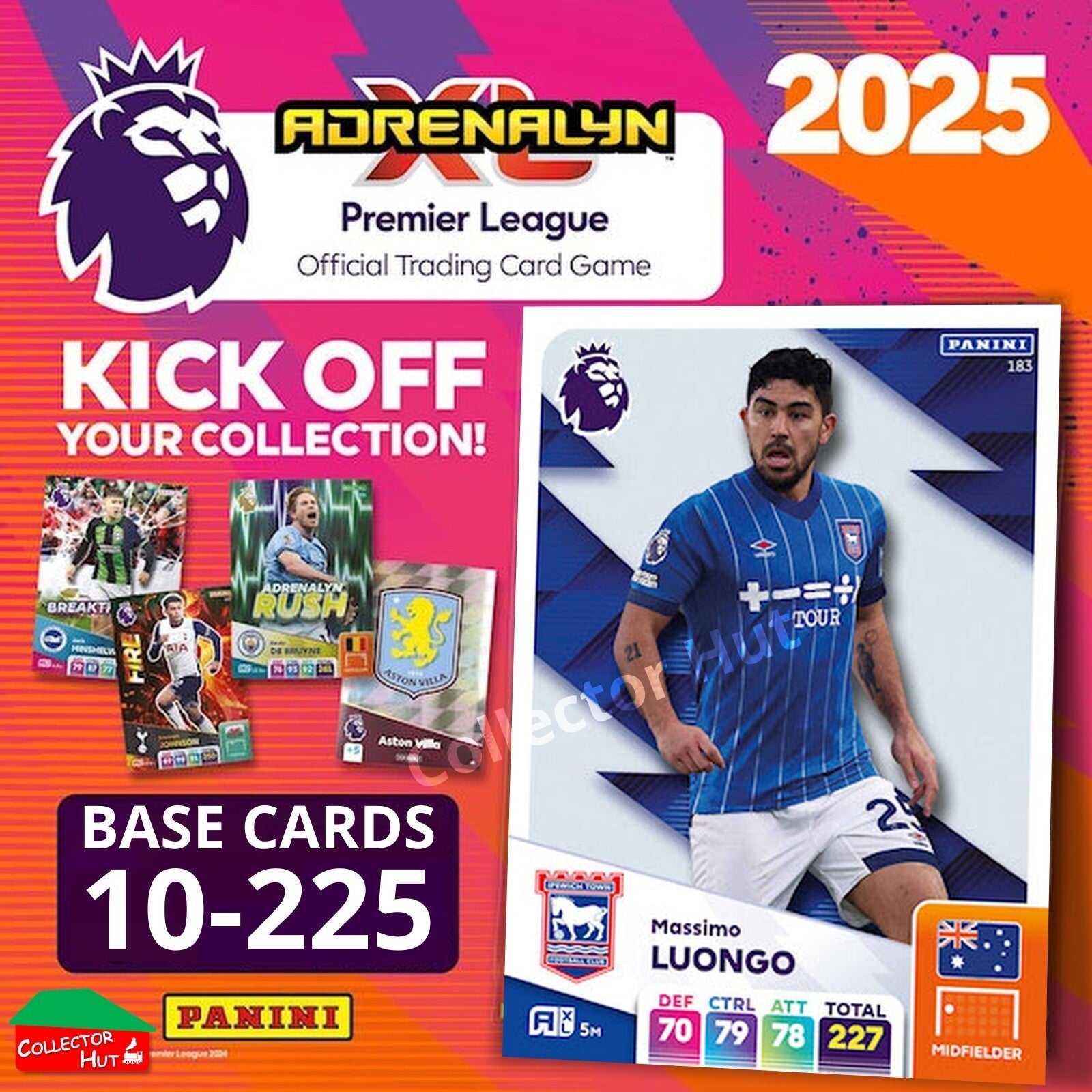 Panini Adrenalyn XL Premier League 2025 2024/25 Base & Foils #10-225