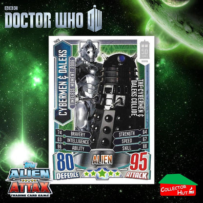 Topps Doctor Who Alien Attax 50th Anniversary Edition Companion Timeless Cards