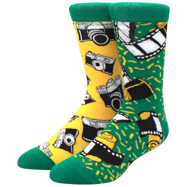 Happy Crew Socks Novelty Breathable Anti-Odour Men's Unisex UK 6-8.5 EU 39-42