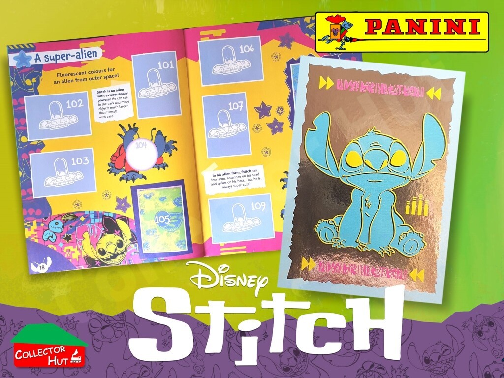 Panini Disney Stitch Single Stickers Lilo & Stitch 2024