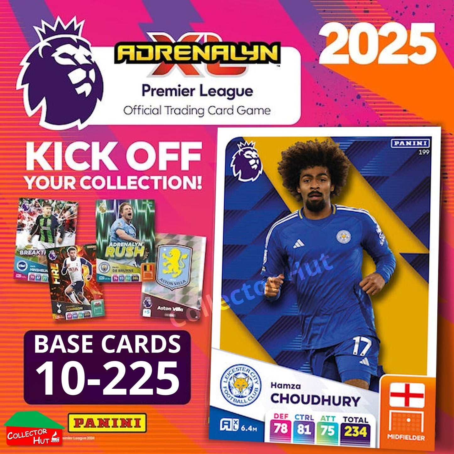 Panini Adrenalyn XL Premier League 2025 2024/25 Base & Foils #10-225