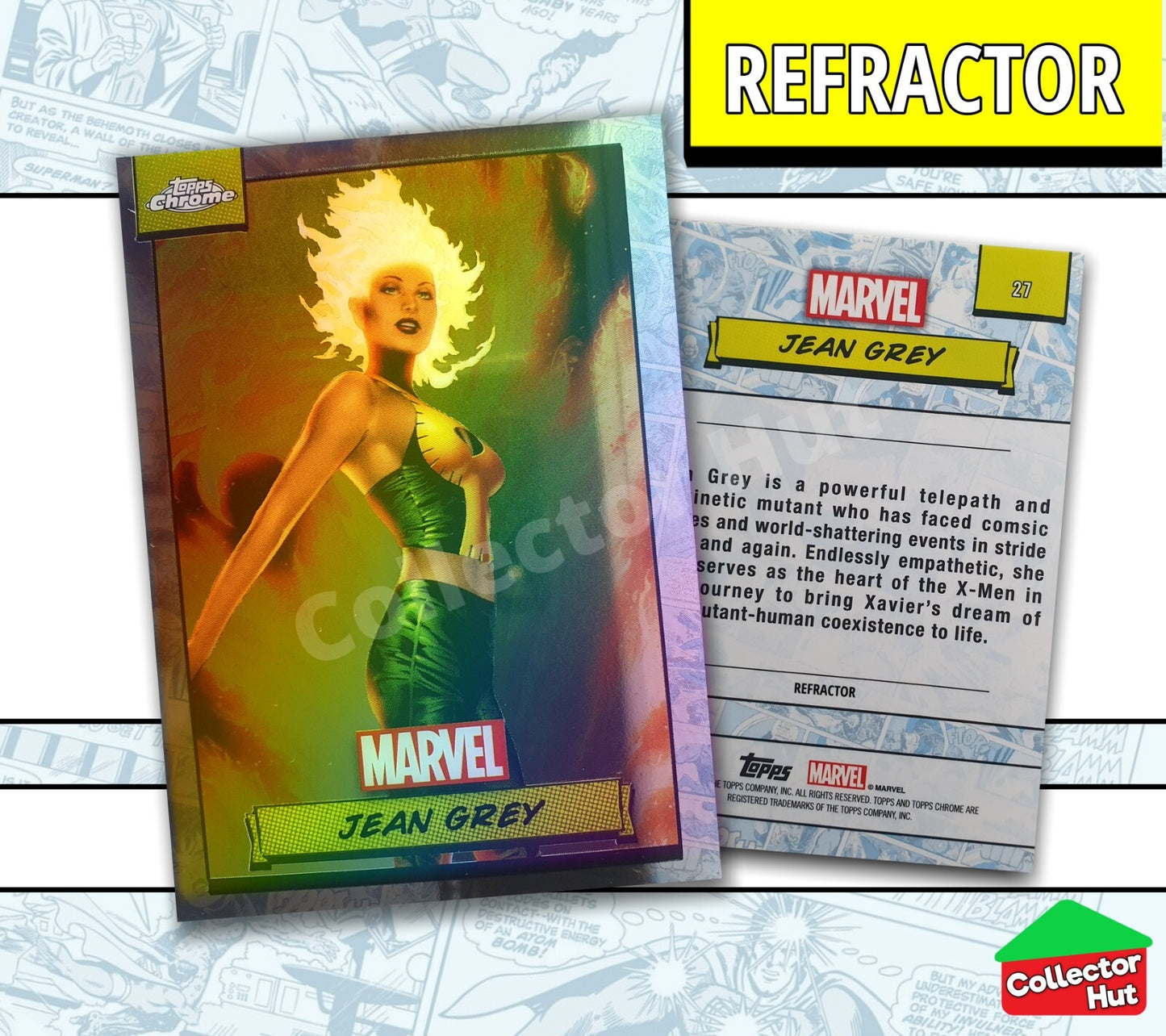 Marvel Topps Chrome 2024 REFRACTOR Card Collection YOU CHOOSE
