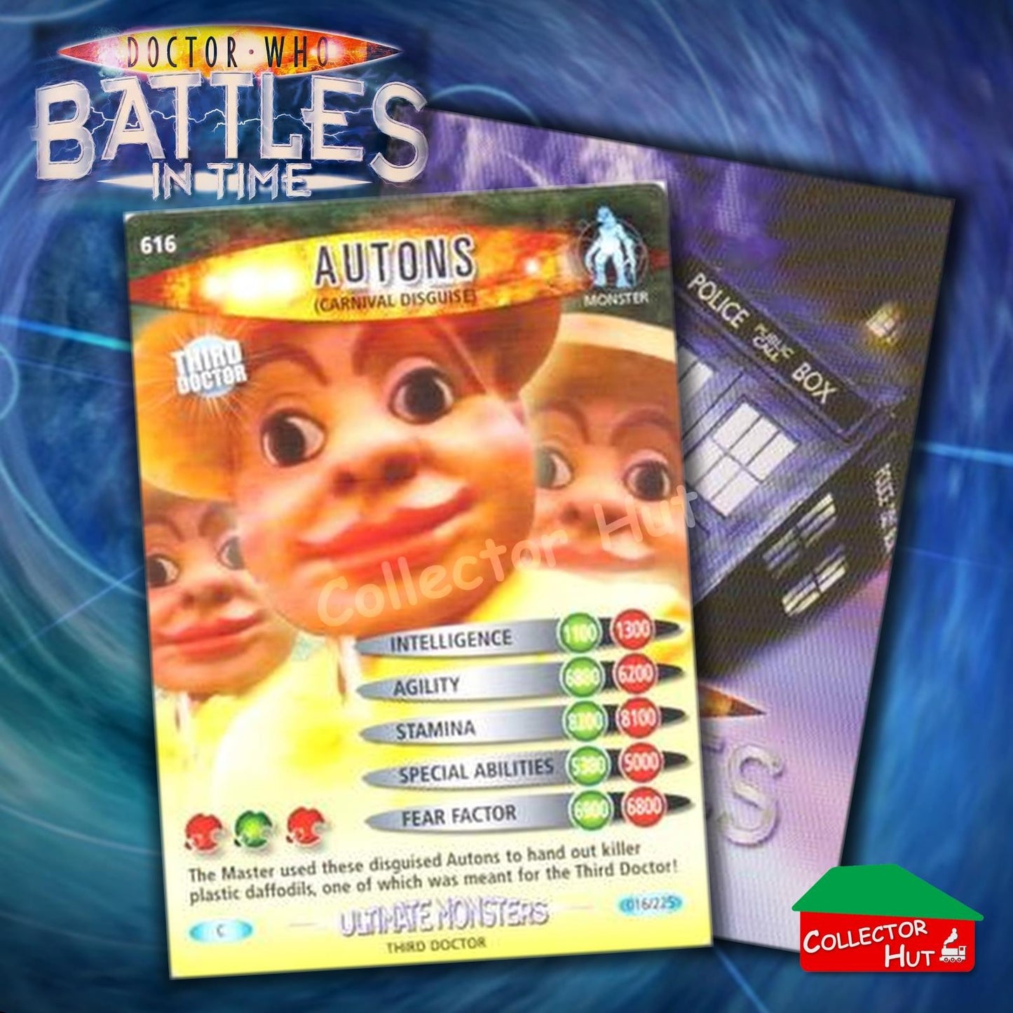 DOCTOR WHO Battles in Time #601-825 ULTIMATE MONSTERS RARE & COMMON Cards