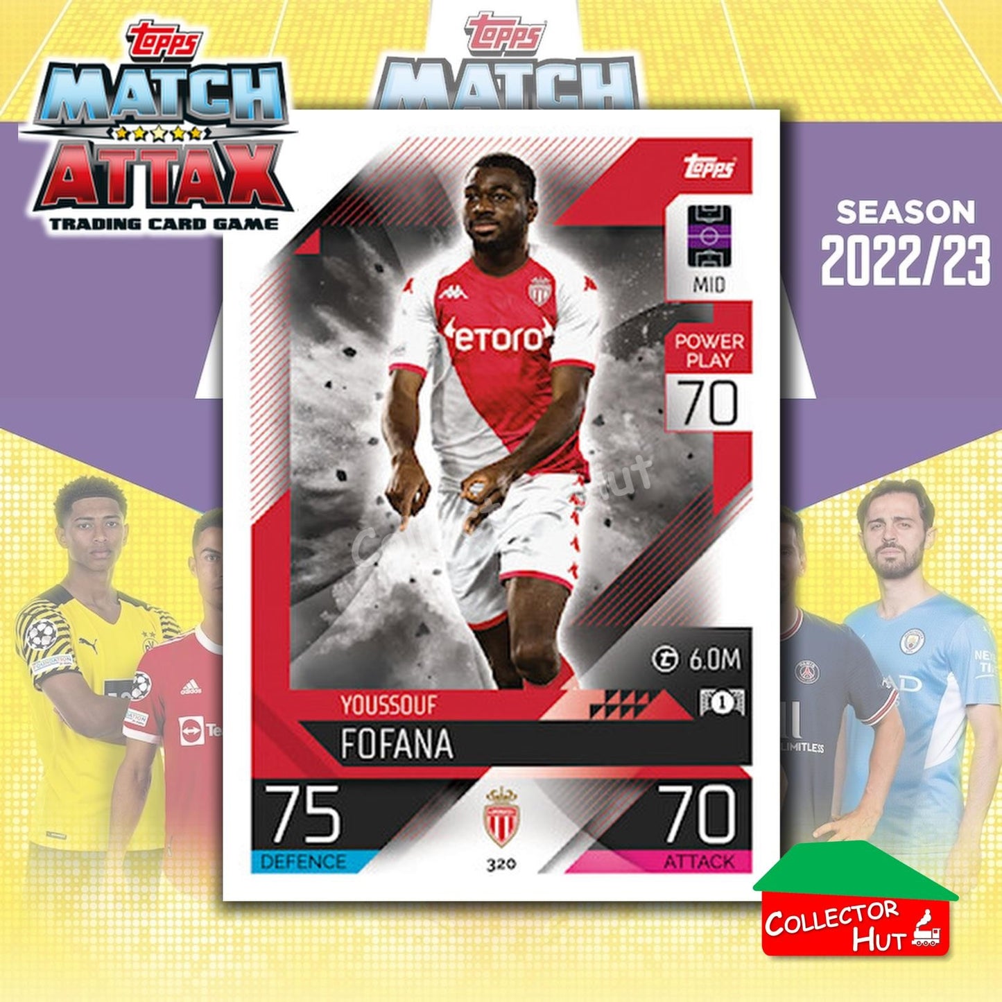 Topps Match Attax Europa Champions League 2022/23 TCG Trading Cards Base 190-387