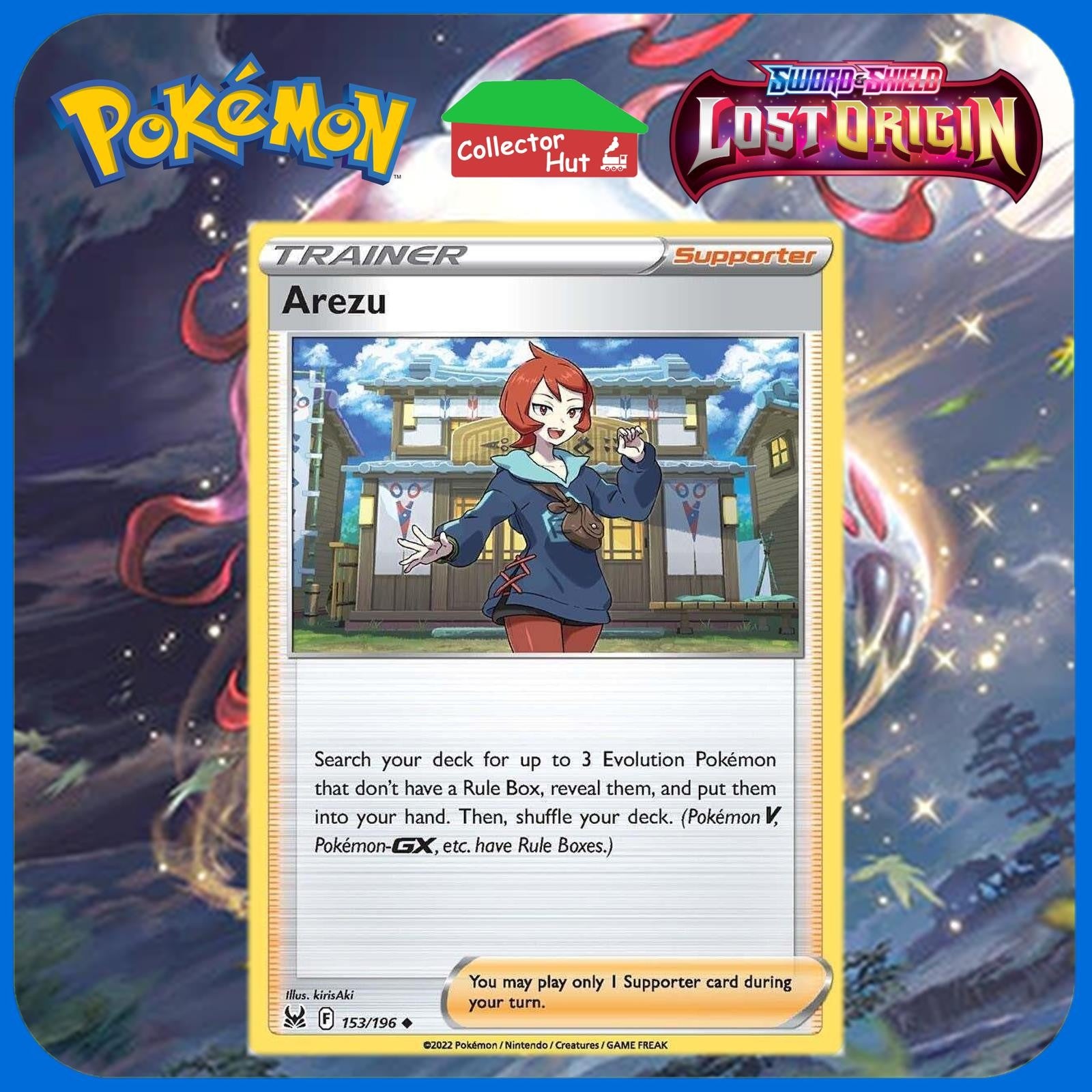 Pokémon Sword & Shield Lost Origin BASE Trading Cards FRESH MINT You Choose