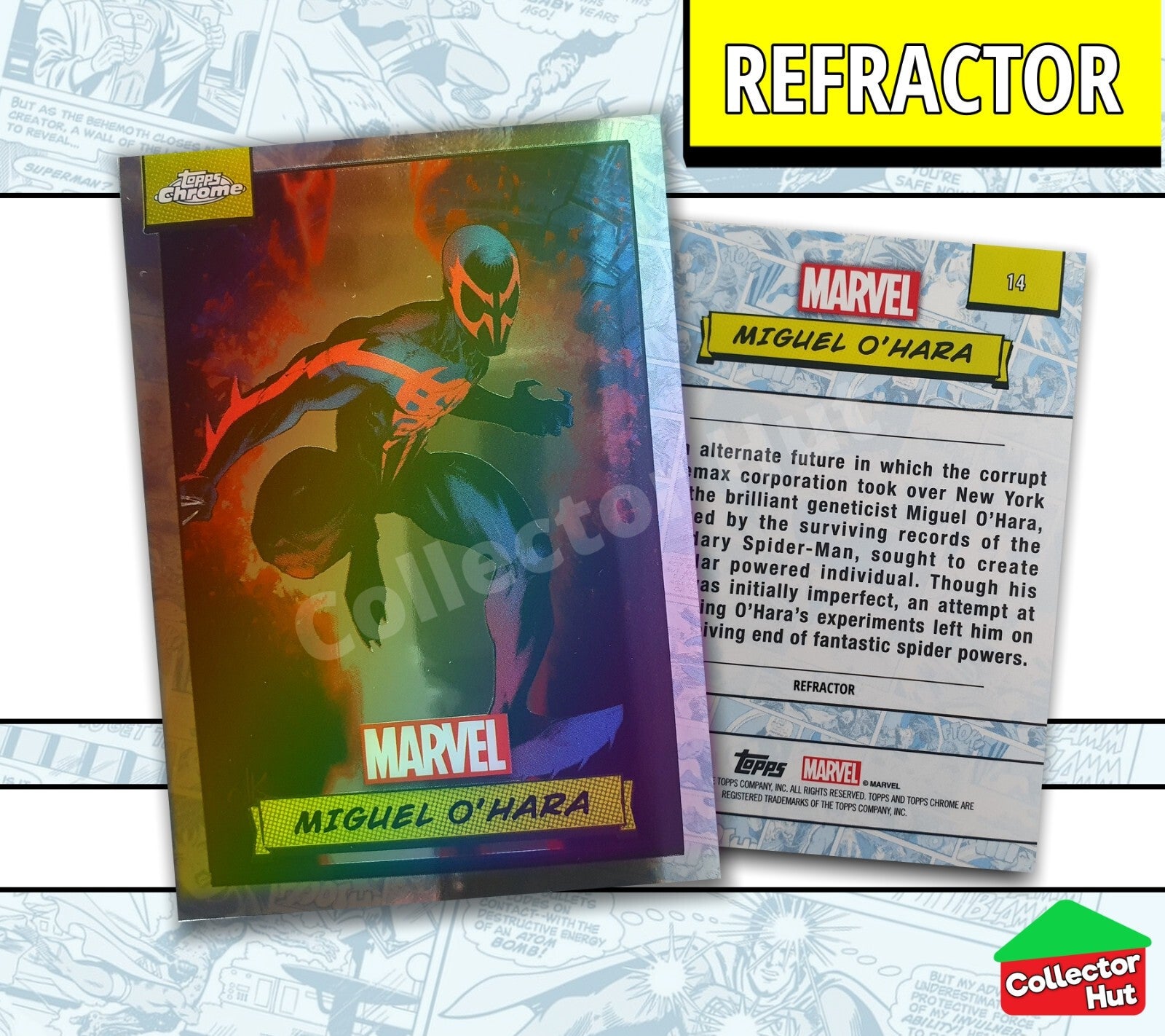 Marvel Topps Chrome 2024 REFRACTOR Card Collection YOU CHOOSE