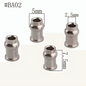 RC Model Car Suspension Bushings Metal Cap Fittings